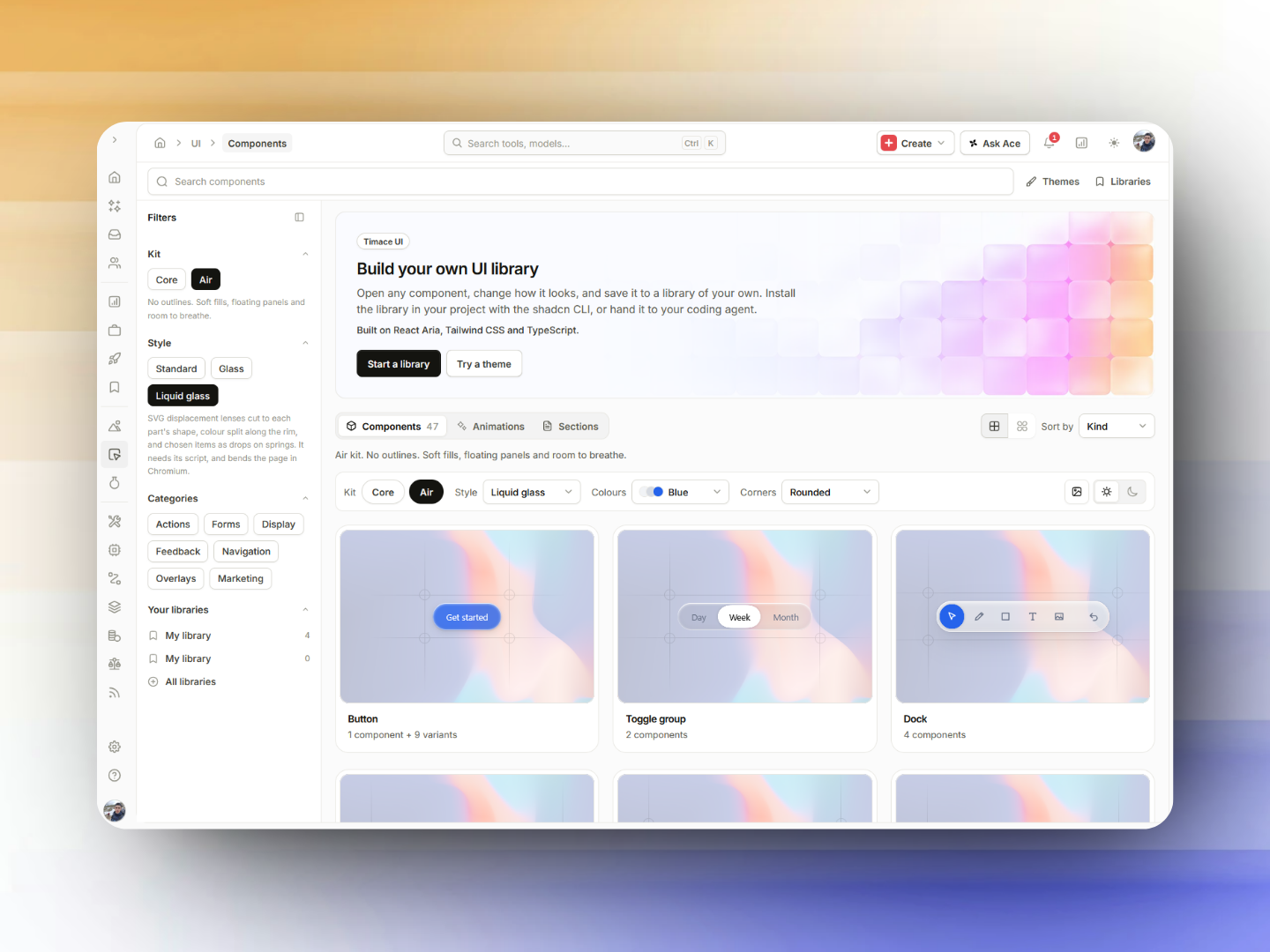 Web UI Library